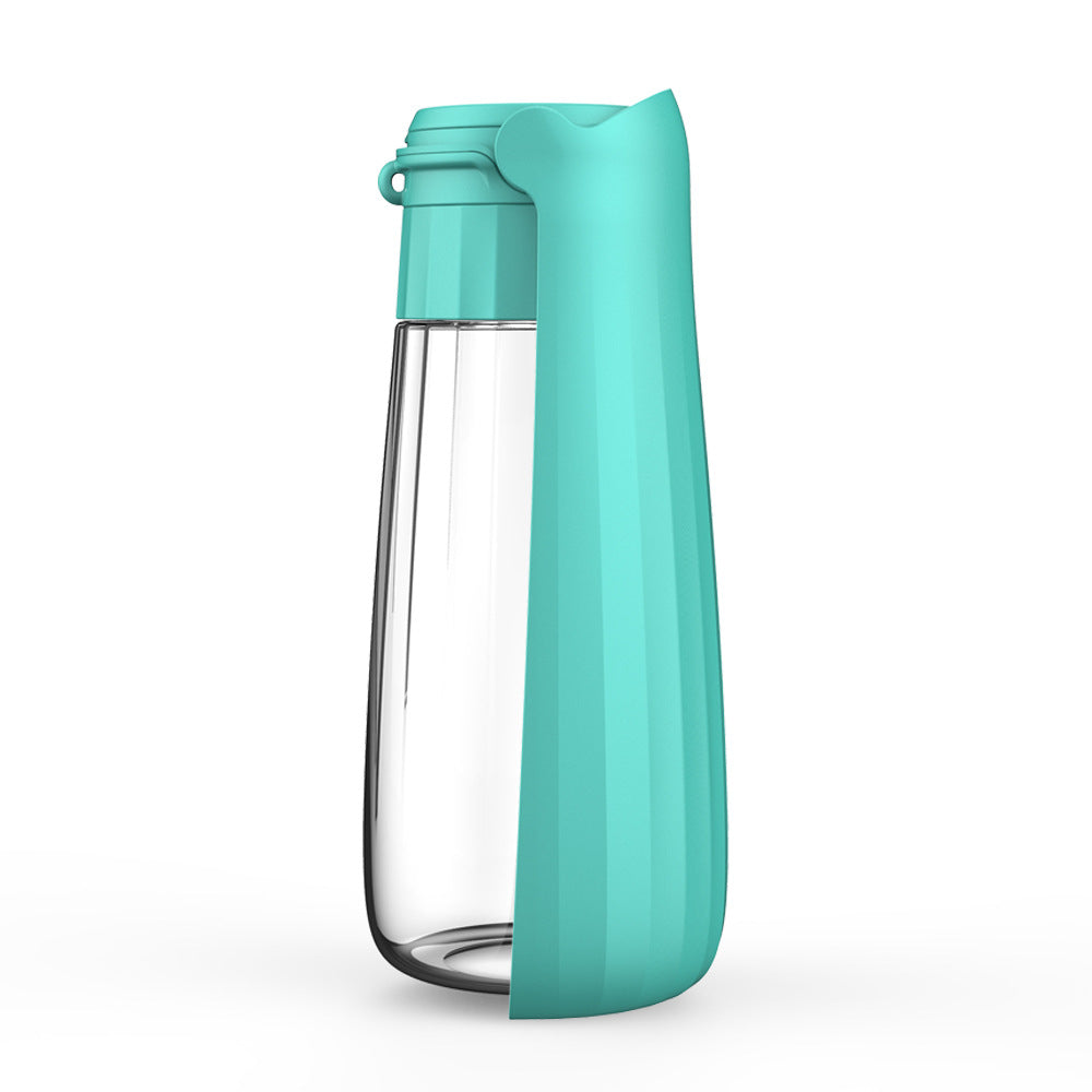 Portable water bottle for pets