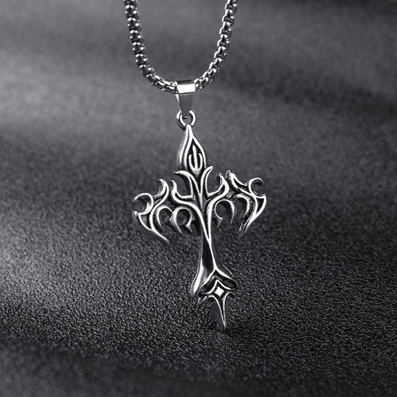 Style Cross Pendant Necklace