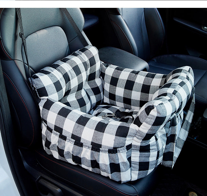 Car-Mounted Pet Bed for Dogs and Cats