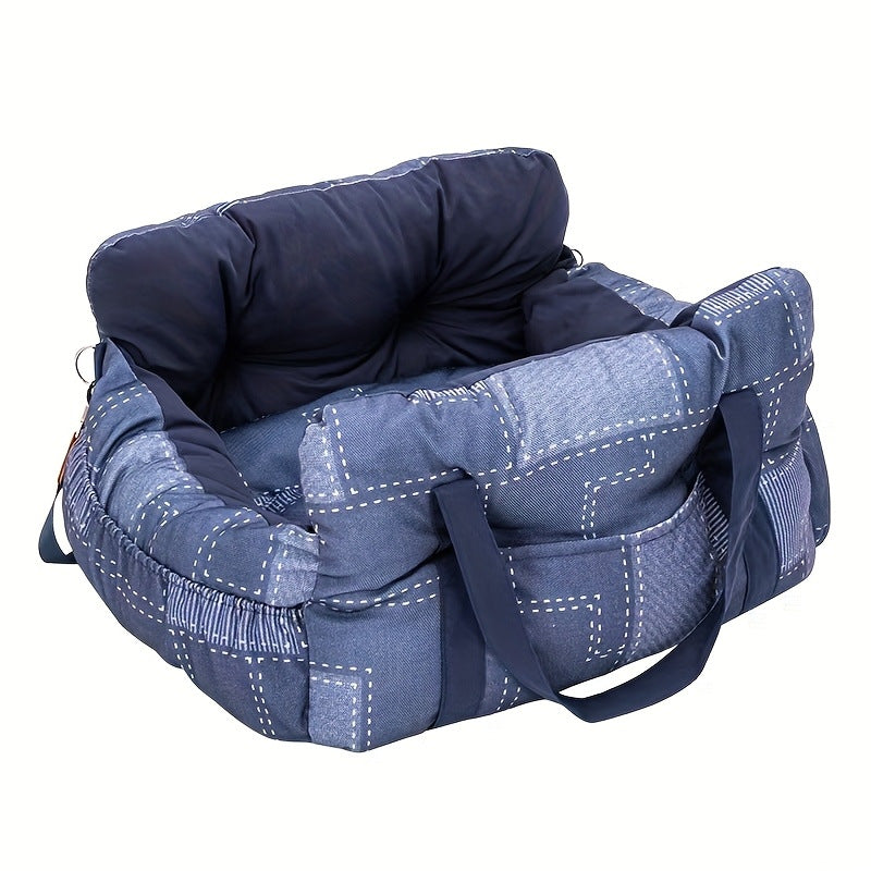 Car-Mounted Pet Bed for Dogs and Cats