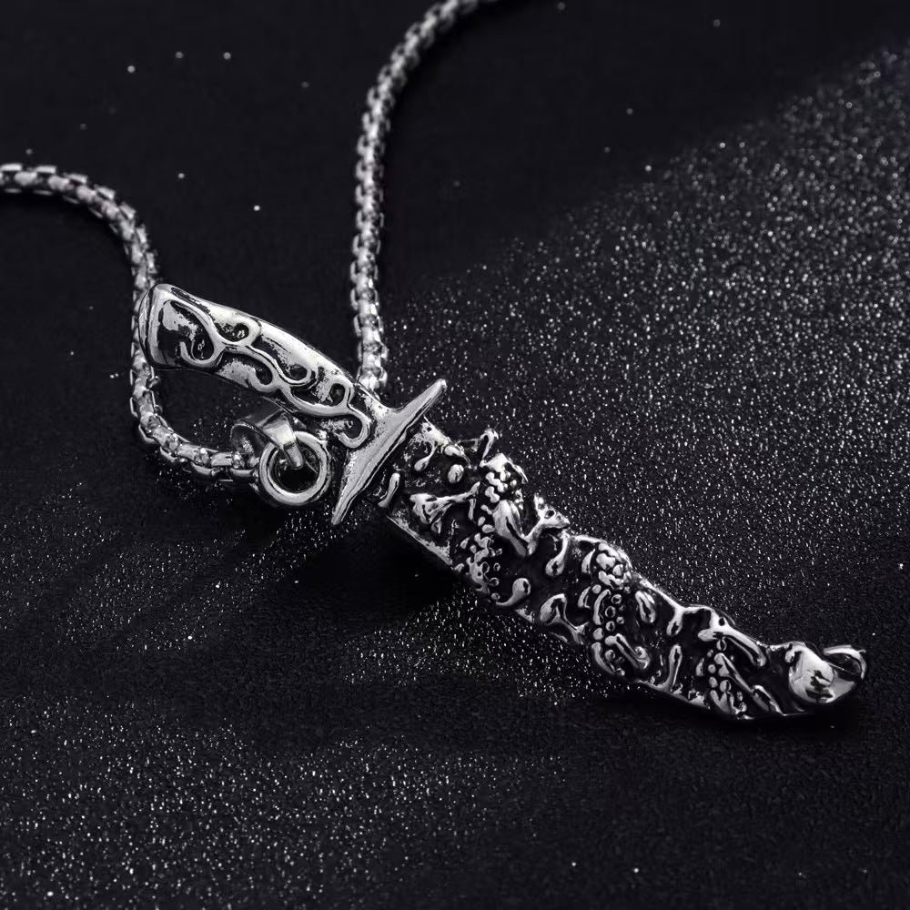 Retro Eagle Wing Alloy Necklace