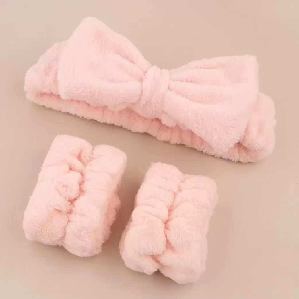 Coral Fleece Absorbent Hair Band