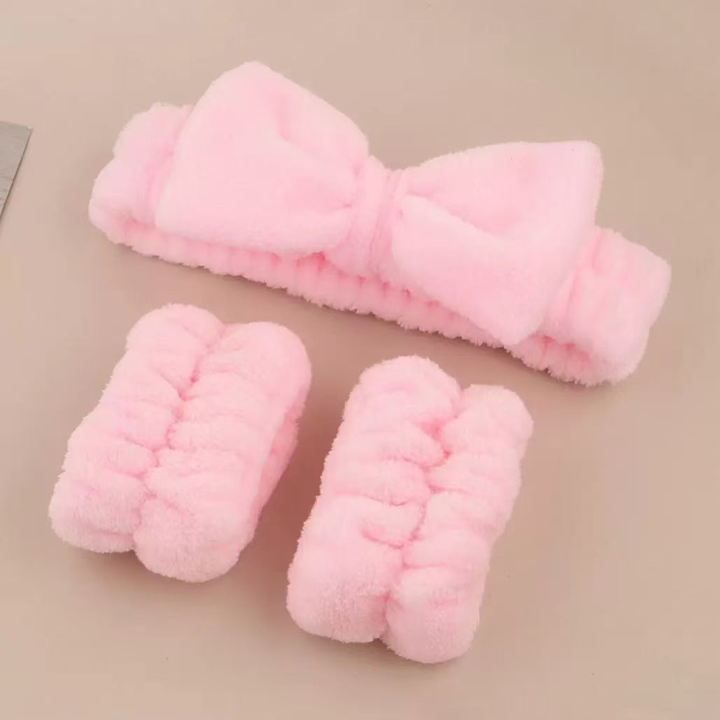 Coral Fleece Absorbent Hair Band