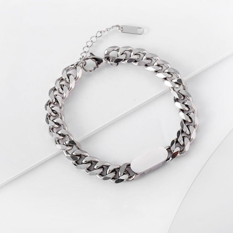 Fashion Titanium Steel Bracelet for Men and Women