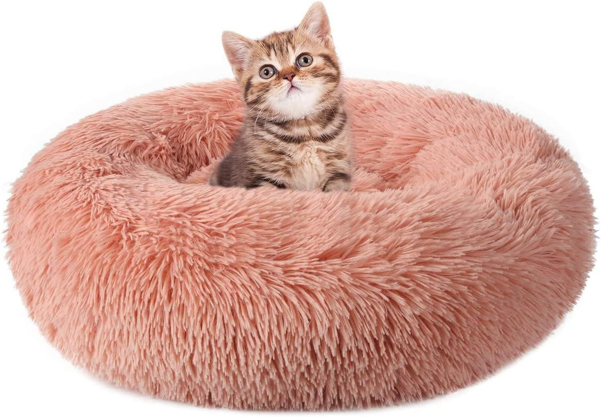 Soft and round pet bed