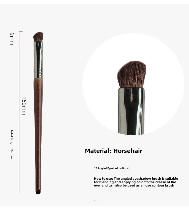 Professional Makeup Brush Set with Wood Handle