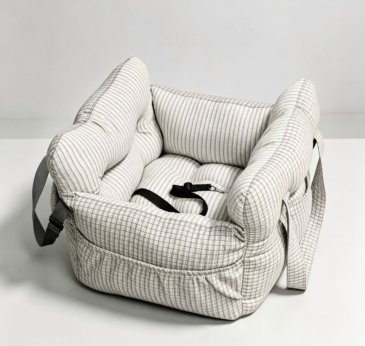 Car-Mounted Pet Bed for Dogs and Cats