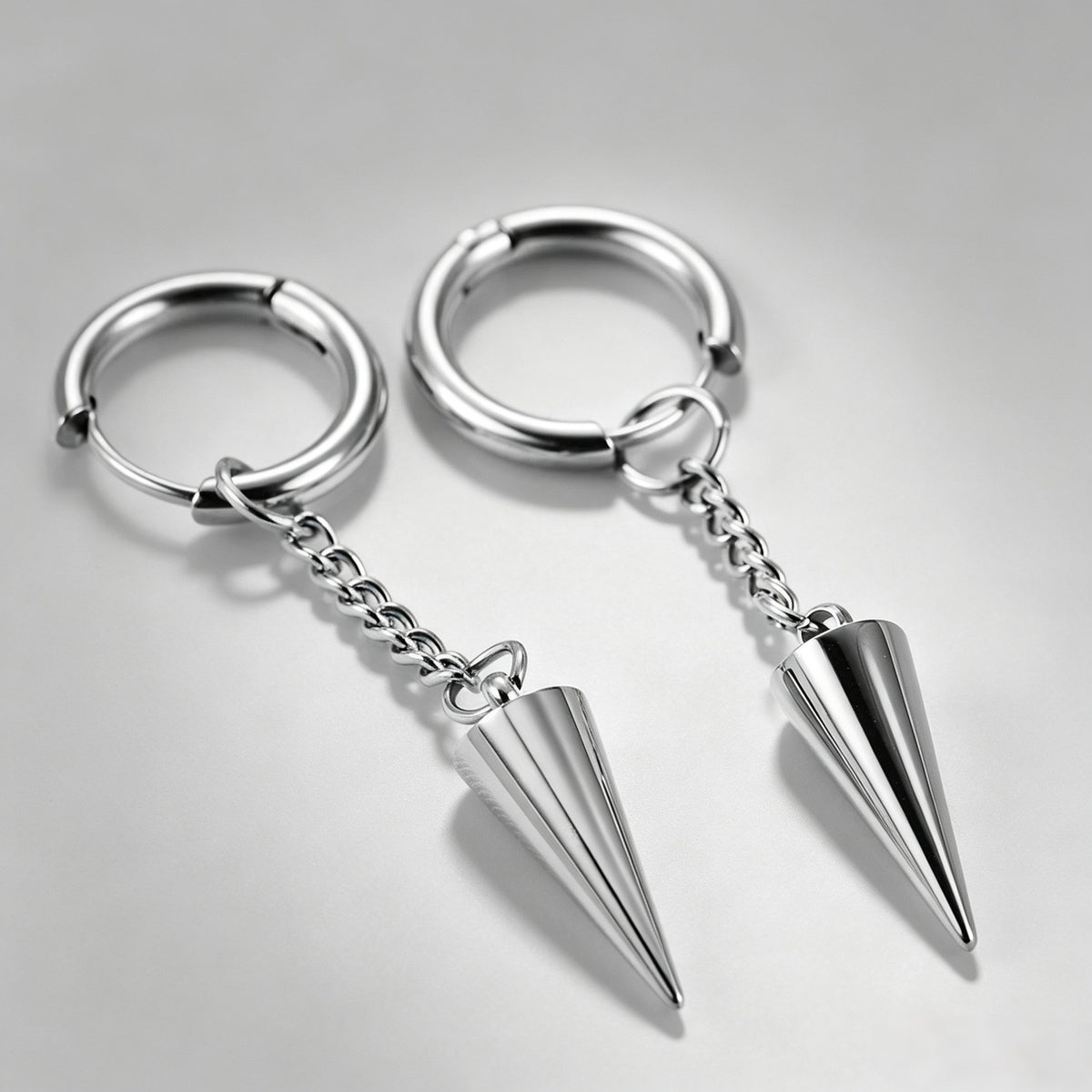 Pointed Tassel Earrings