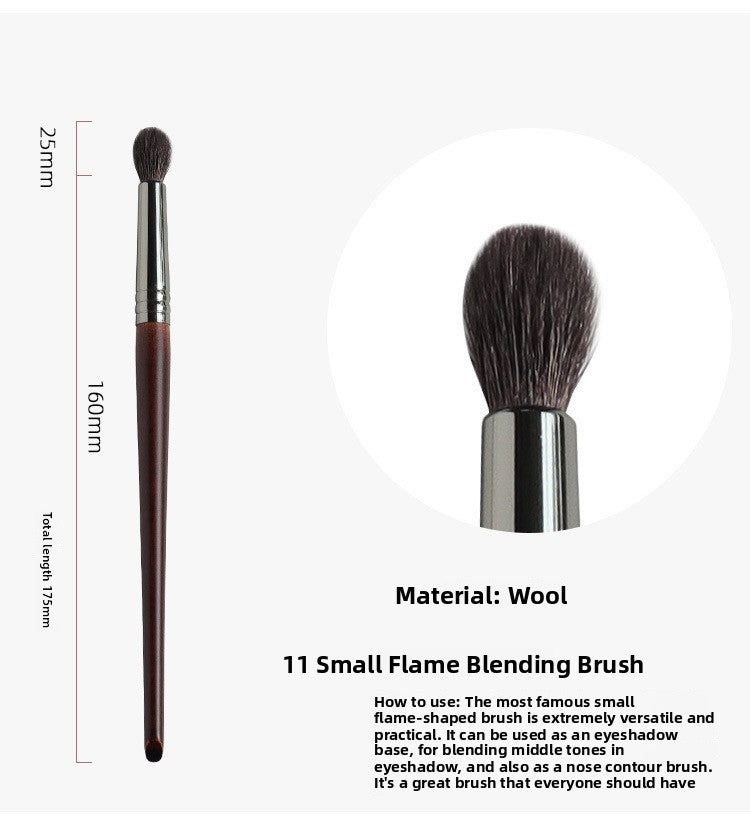 Professional Makeup Brush Set with Wood Handle