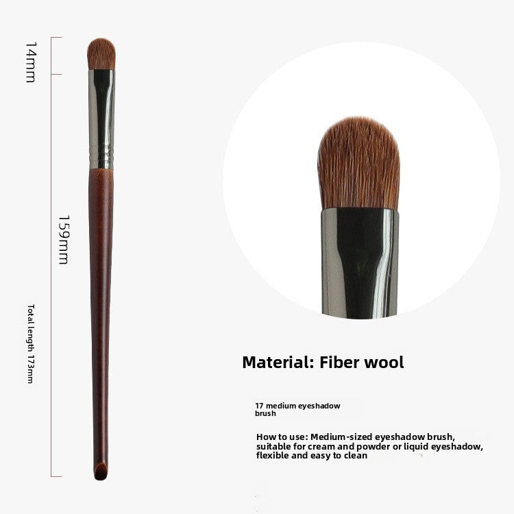 Professional Makeup Brush Set with Wood Handle