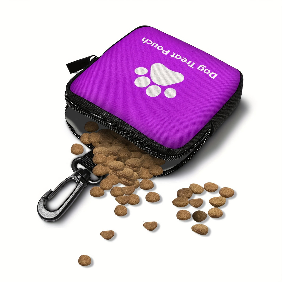 Dog paw print coin purse