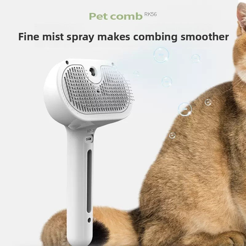 Electric Pet Grooming Spray Comb for Cats and Dogs