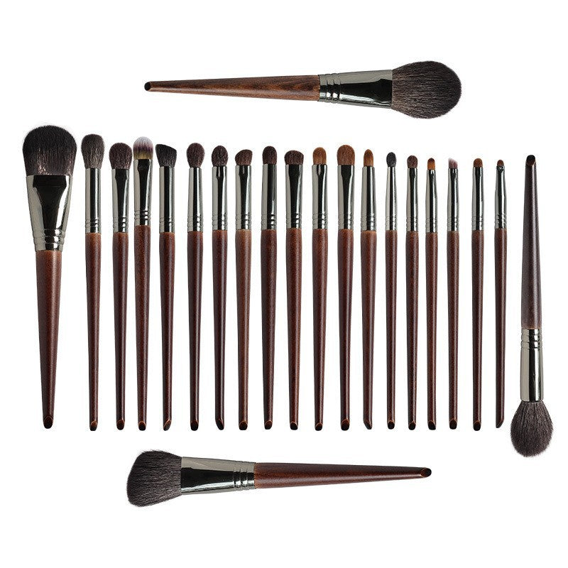 Professional Makeup Brush Set with Wood Handle