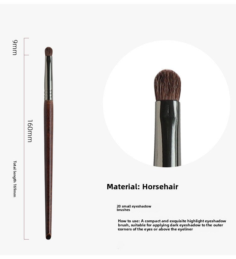 Professional Makeup Brush Set with Wood Handle
