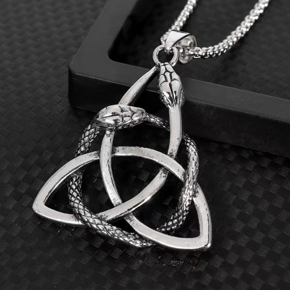 Retro Eagle Wing Alloy Necklace
