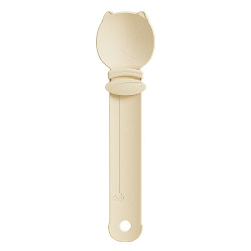 Pet Cat Treat Dispenser Meat Paste Scoop Tool