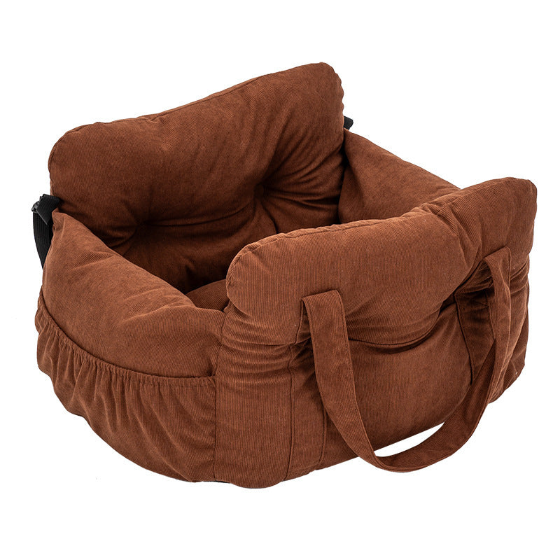 Car-Mounted Pet Bed for Dogs and Cats