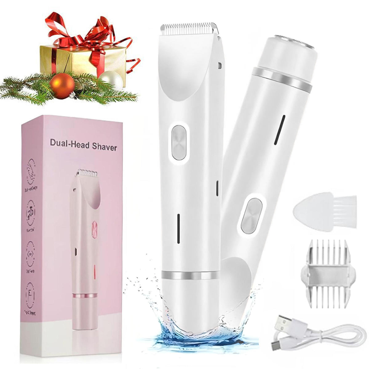 Rechargeable Waterproof Women's Electric Shaver