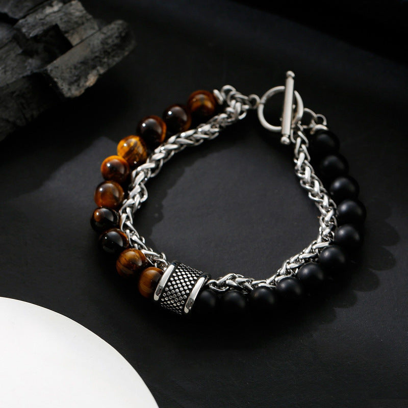 Fashion Titanium Steel Bracelet for Men and Women