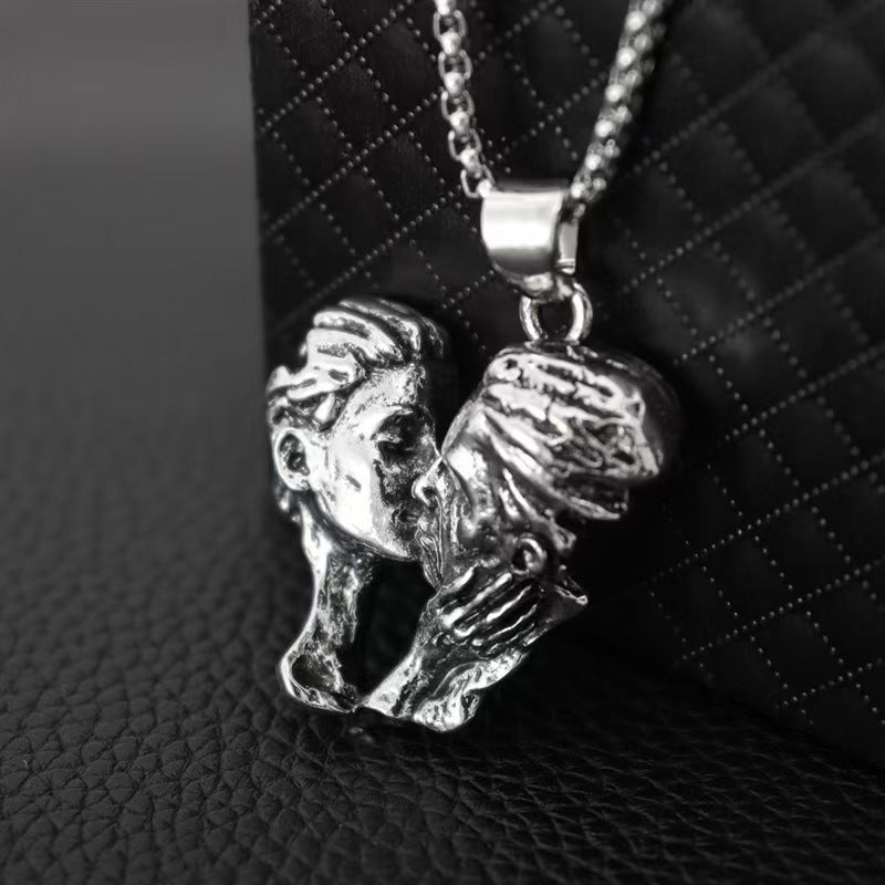 Retro Eagle Wing Alloy Necklace