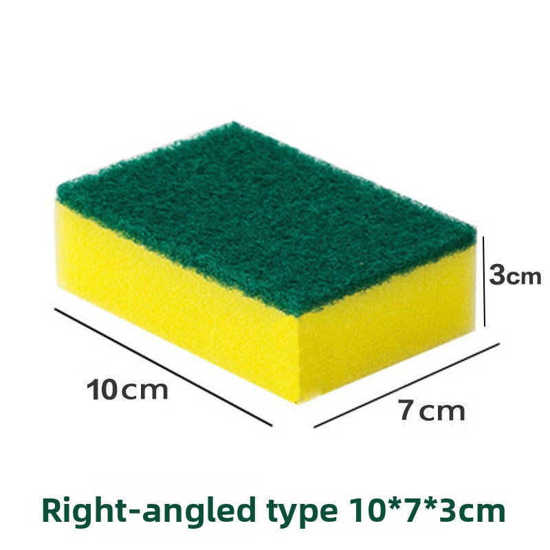 Dishwashing double-sided sponge