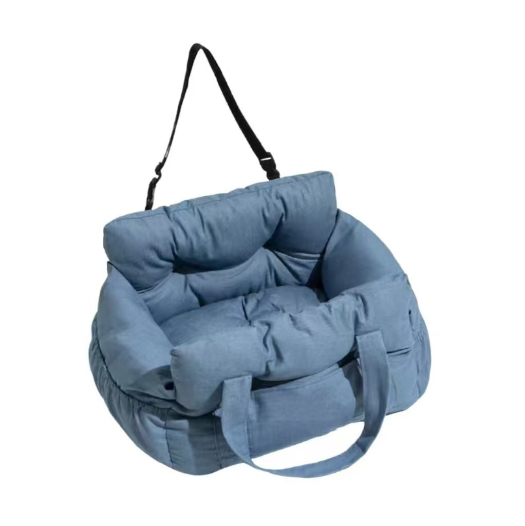 Car-Mounted Pet Bed for Dogs and Cats