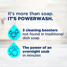 Dish Soap Spray Refill Fresh Scent 16 oz Grease Cleaning Suds for Everyday Kitchen Dishes No Soak Needed
