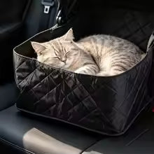 Scratch Proof Dog Auto Seat Non-Slip Durable Cat Basket Seat Portable Waterproof Car Protector Cushion for Cats and Dogs