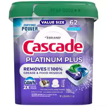 Dishwasher Detergent Pods Fresh Scent 9 Count Single Dose Grease Removing Capsules for Spot-Free Dishes