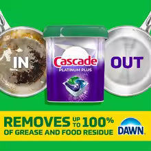Dishwasher Detergent Pods Fresh Scent 9 Count Single Dose Grease Removing Capsules for Spot-Free Dishes