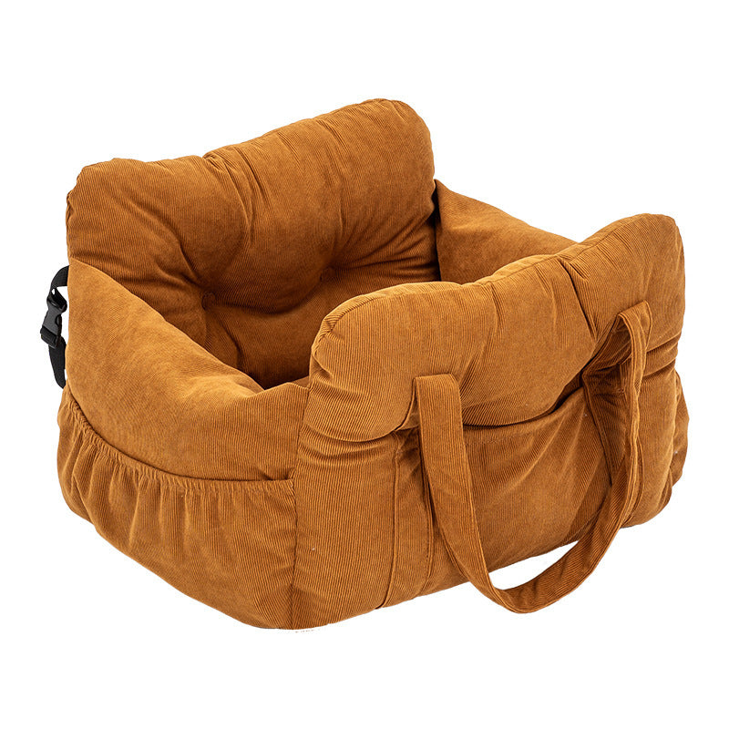 Car-Mounted Pet Bed for Dogs and Cats