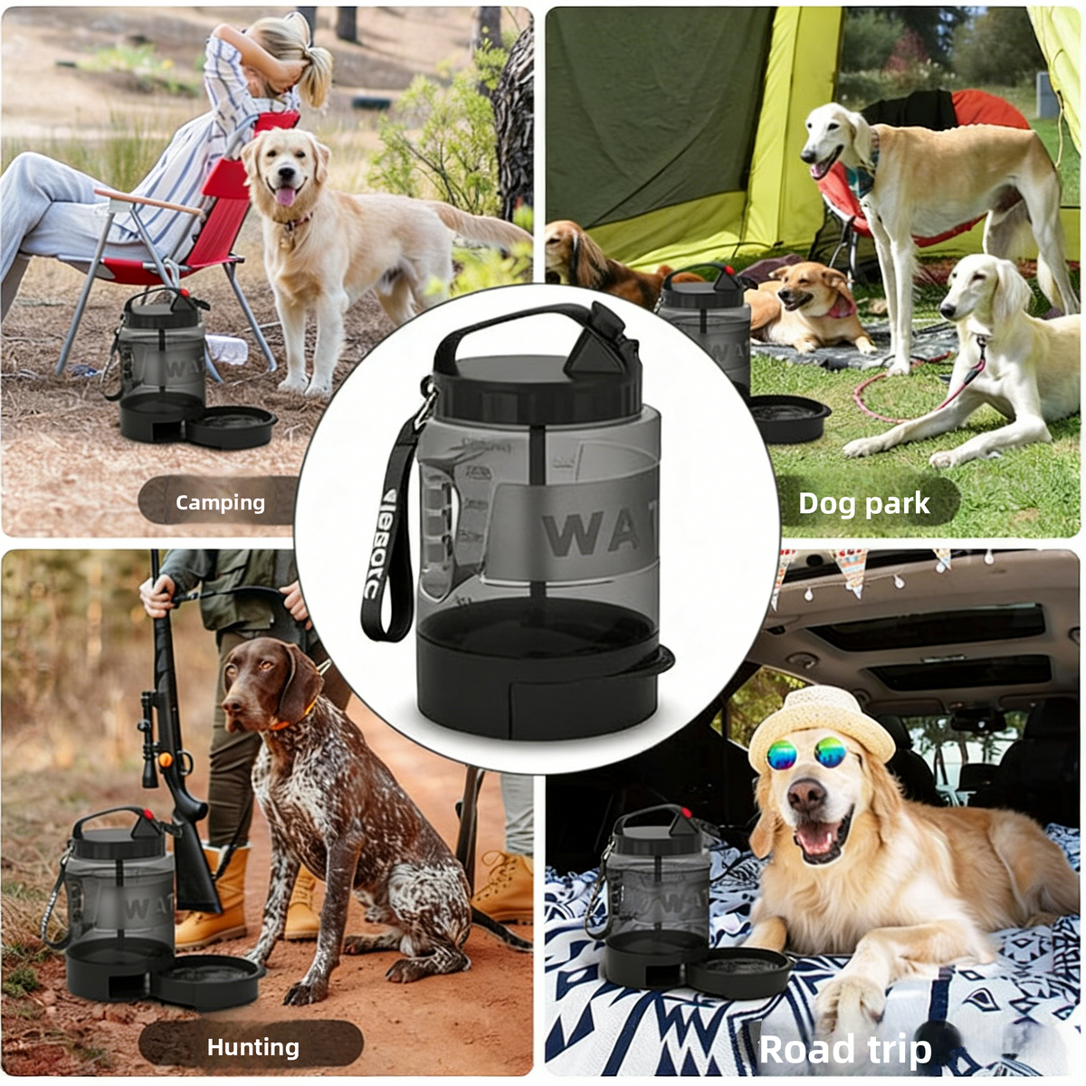 Large Capacity Drinking Water Bottle for Large Pets