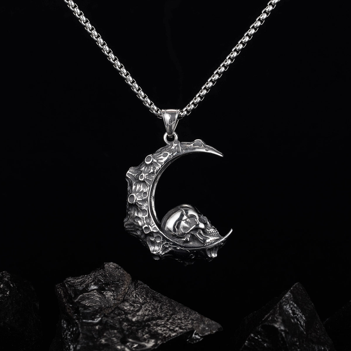 Hip Hop Titanium Steel Necklace Pendant