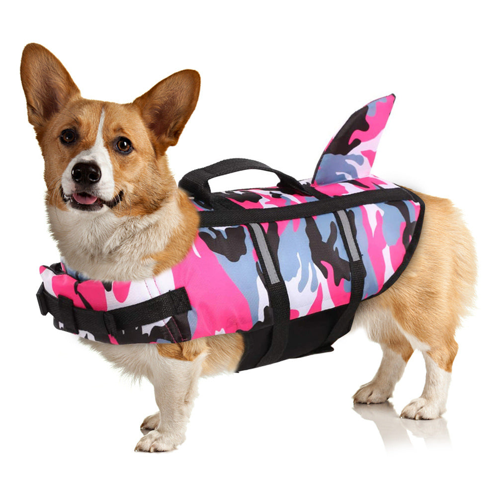 Adjustable Dog Swim Vest with Handle