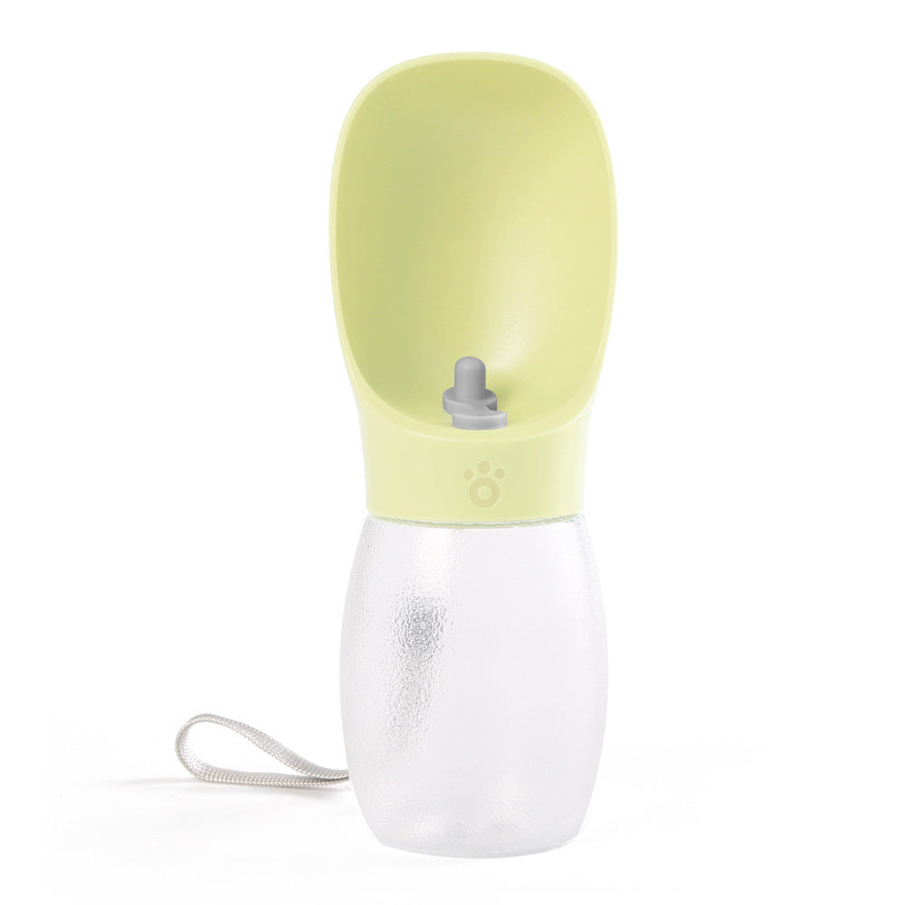 Portable water bottle for pets