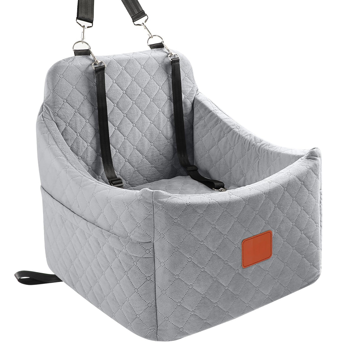 Washable Pet Car Bed with Elevated Bottom
