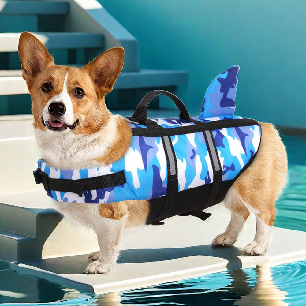 Adjustable Dog Swim Vest with Handle