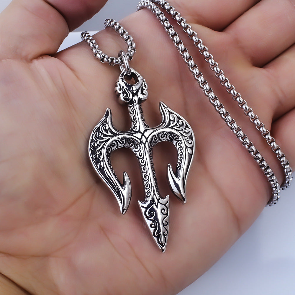 Retro Eagle Wing Alloy Necklace