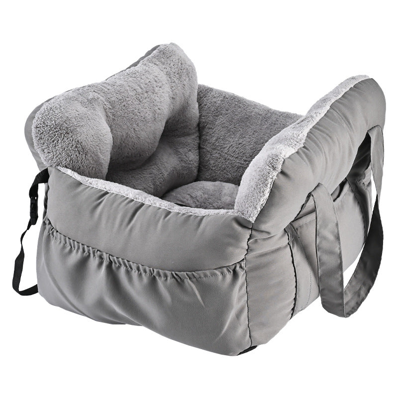 Car-Mounted Pet Bed for Dogs and Cats