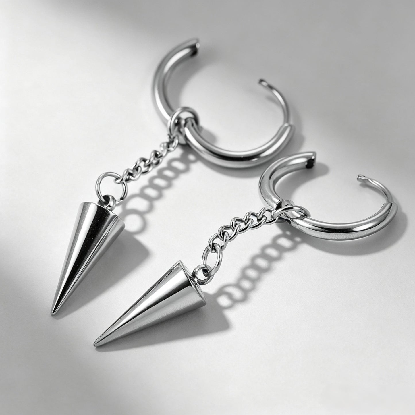 Pointed Tassel Earrings