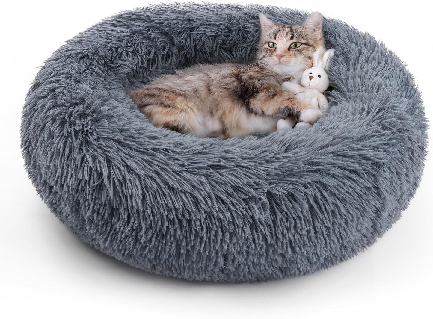Soft and round pet bed
