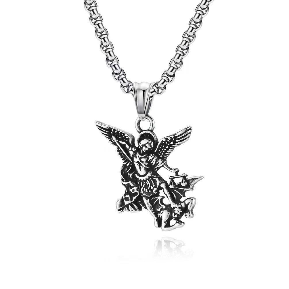 Retro Eagle Wing Alloy Necklace